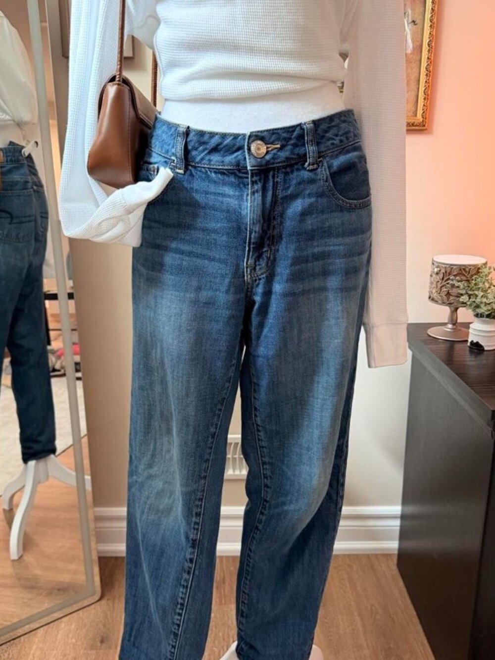 American Eagle Boy Jean Straight Leg Jeans